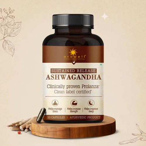 Arowell Ashwagandha SR (60 Capsules)