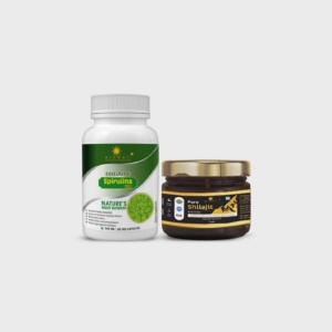 Shilajit + Spirulina Wellness Combo
