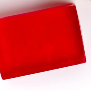 Red Rose Handmade Chemical Free Soap (Pack of 4 Pcs)