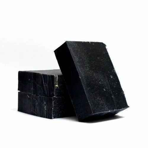 Charcoal Handmade Chemical Free Soap (Pack of 4 Pcs)